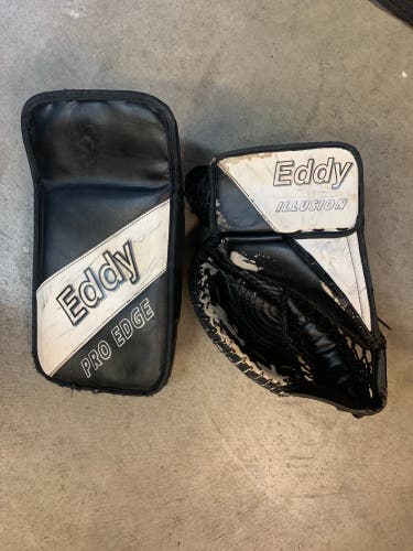 Goalie set. Road hockey?