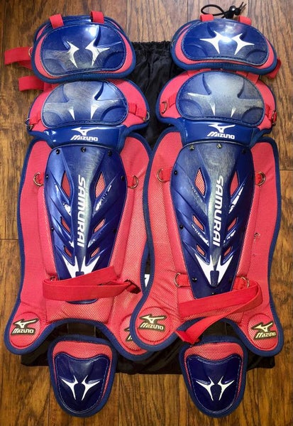 Mizuno Exclusive Adult Samurai Patriot Catcher's Set Red/White/Blue