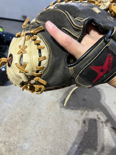 Used All Star Left Hand Throw CM1010BT Catcher's Glove