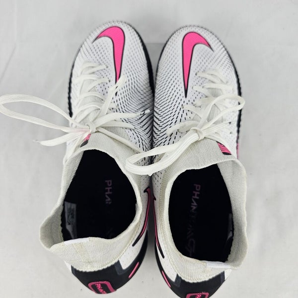 Size 9.5 - Nike Phantom GT Elite DF FG White Pink Blast Iridescent