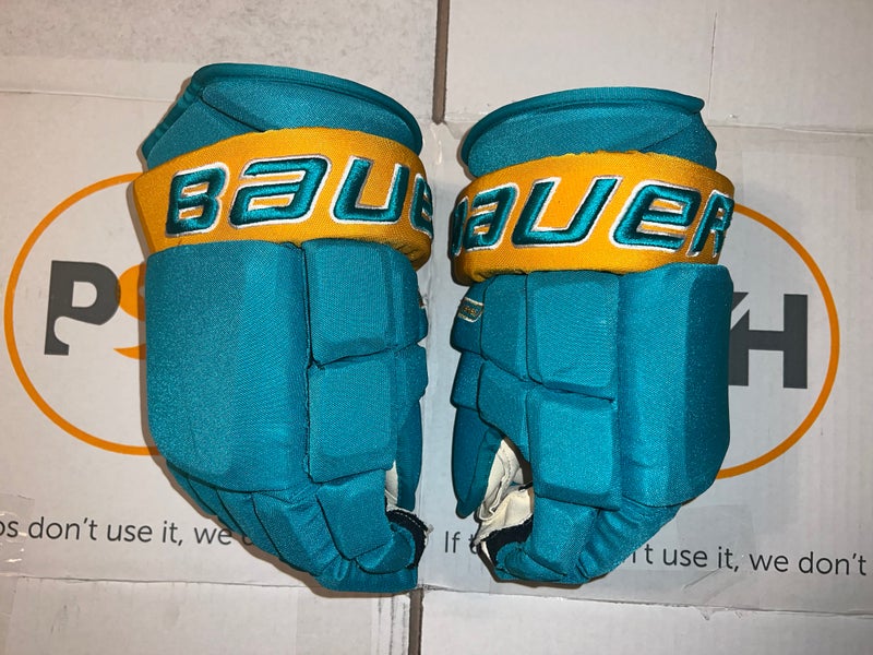 RARE Easton Air Gx9500 NHL PRO STOCK SIZE 14 hockey gloves