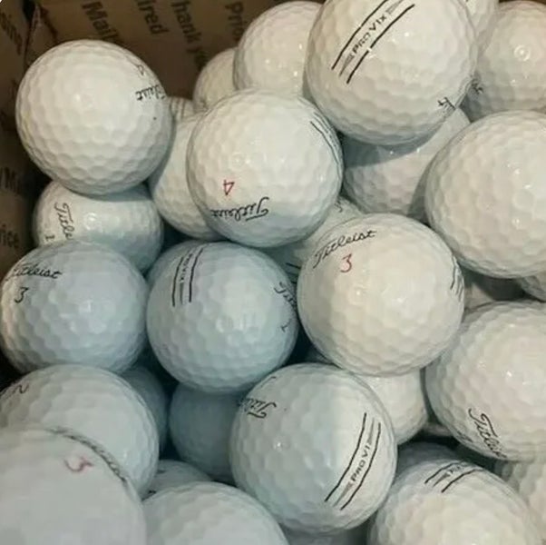 Used Titleist Pro V1x Balls 24 Pack (2 Dozen)