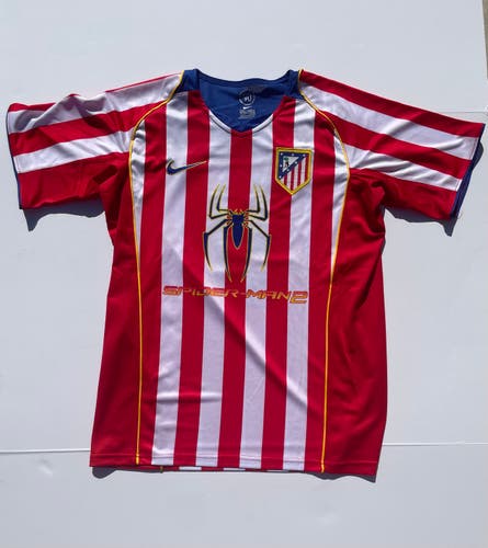 Fernando Torres Atletico Madrid 2004/2005 Retro Atletico Madrid Spiderman Edition Jersey