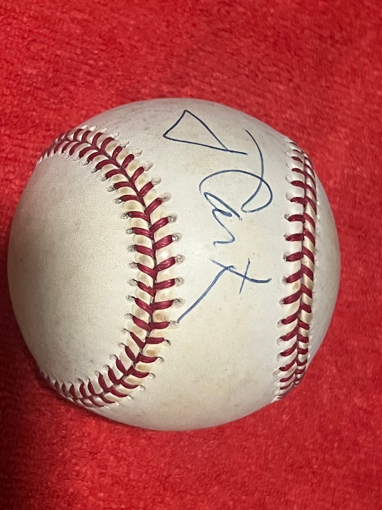 Jimmy Carter Autographed Baseball