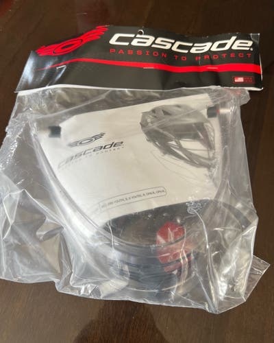 New Cascade Goalie Throat Guard - Clear