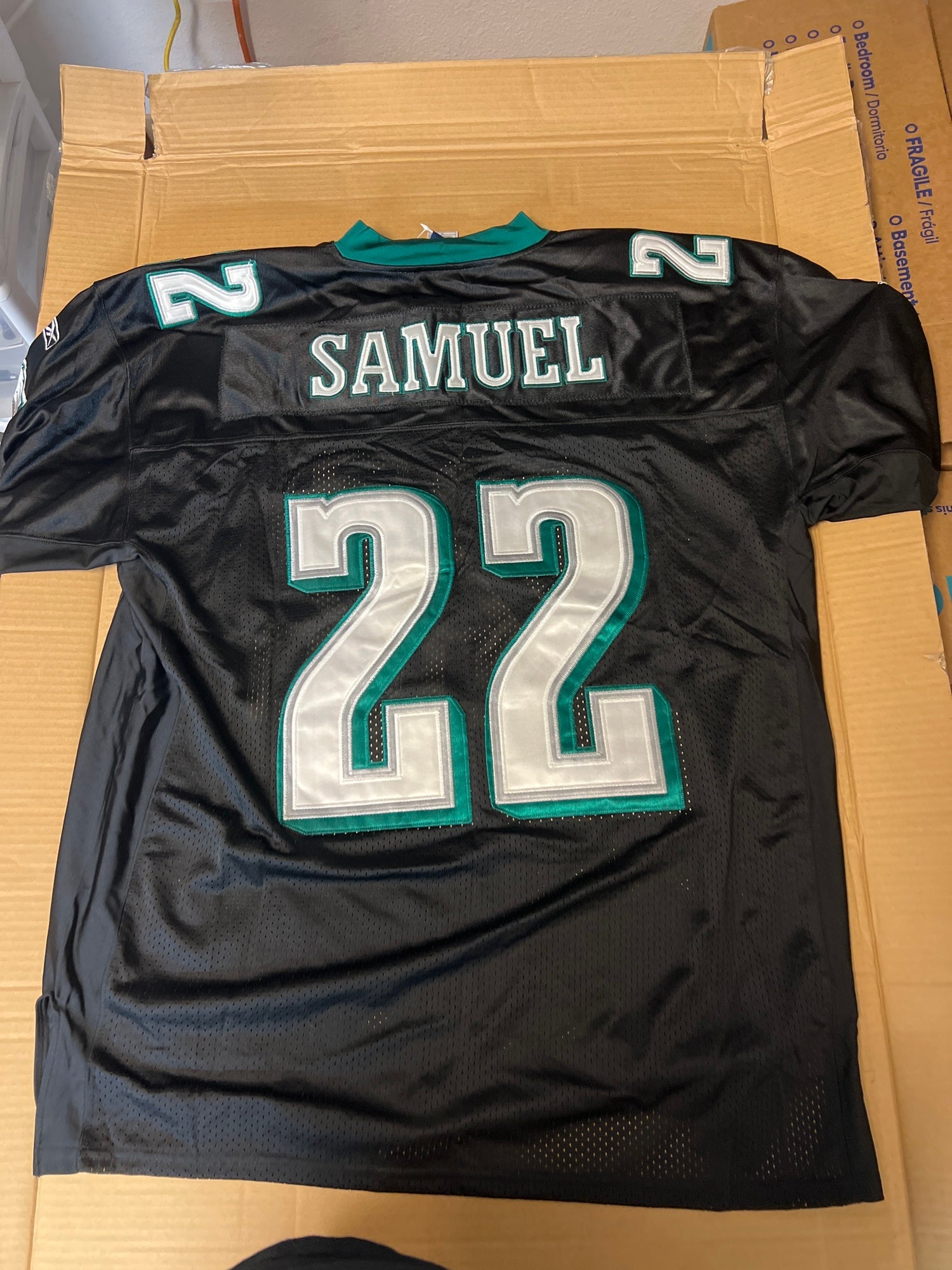 Philadelphia Eagles New Size 54 Reebok Jersey Samuel 22