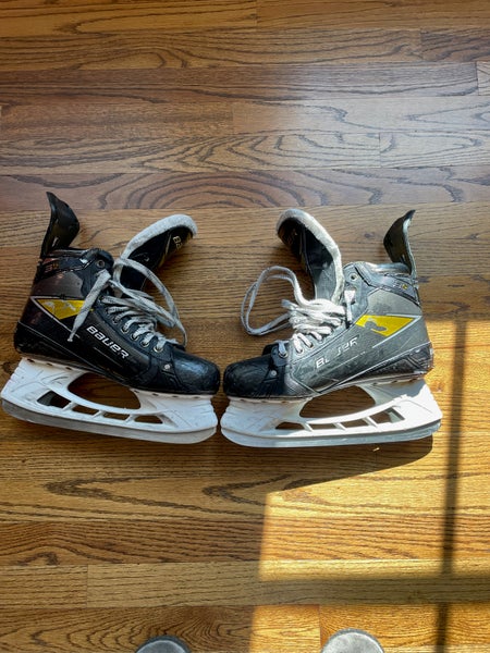Senior Used Bauer Supreme 3S Pro Hockey Skates Size 9, Fit 2