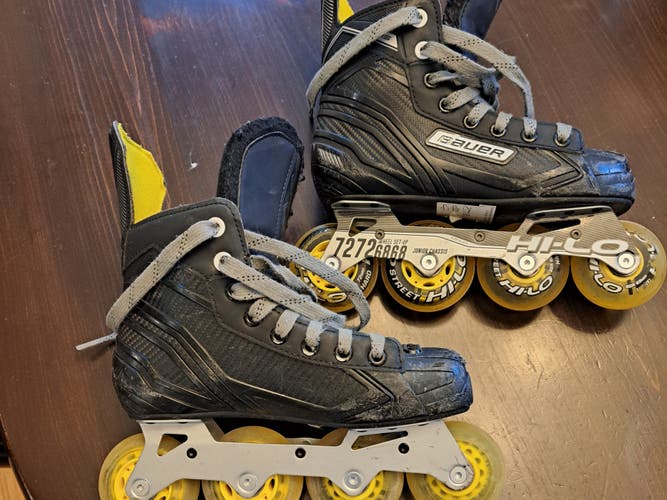 Used Bauer RS Inline Skates Regular Width Size 3