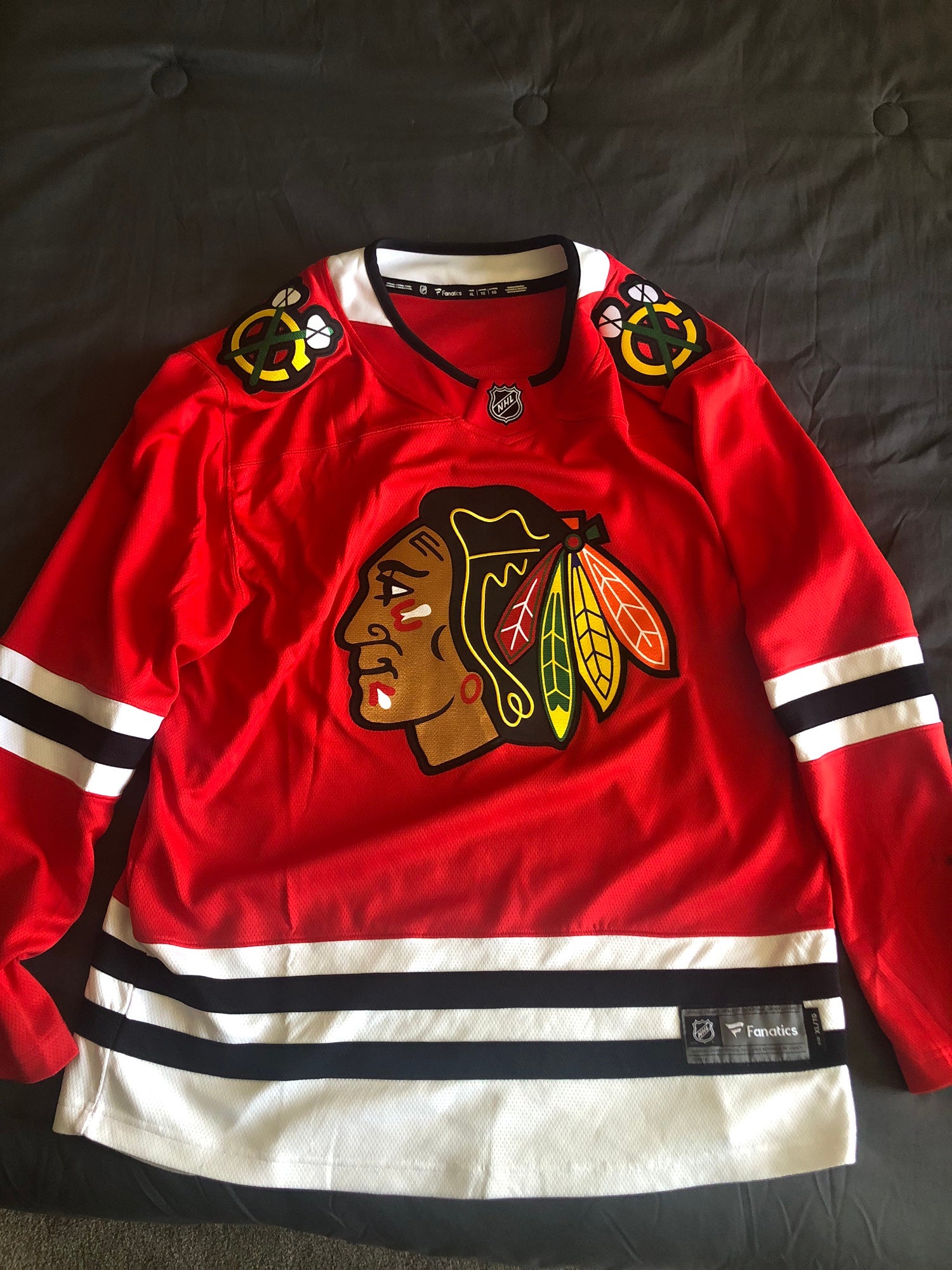 Vintage Chicago Blackhawks Authentic Nike Hockey Jersey Size 44
