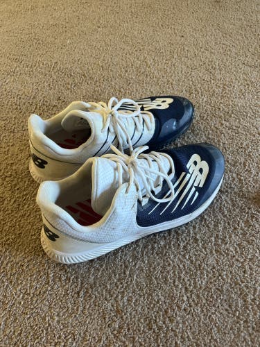 Blue Men's Size 11.5 (Women's 12.5) New Balance Shoes