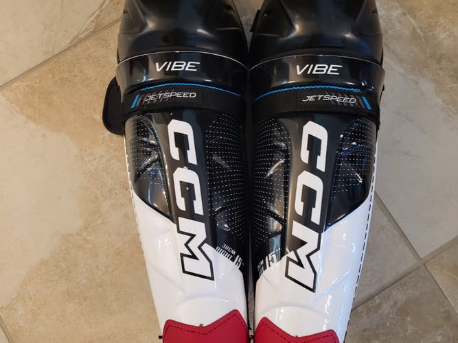 New 2023  CCM Jetspeed Vibe Shin Pads
