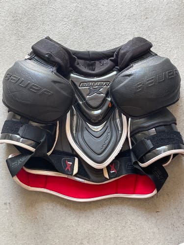 Used Large Bauer Vapor 1X Shoulder Pads