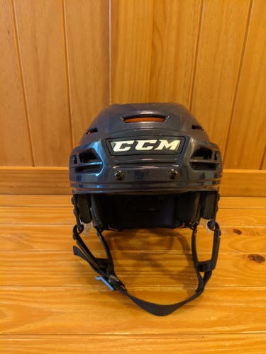 Used Medium CCM Tacks 710 Helmet - Navy