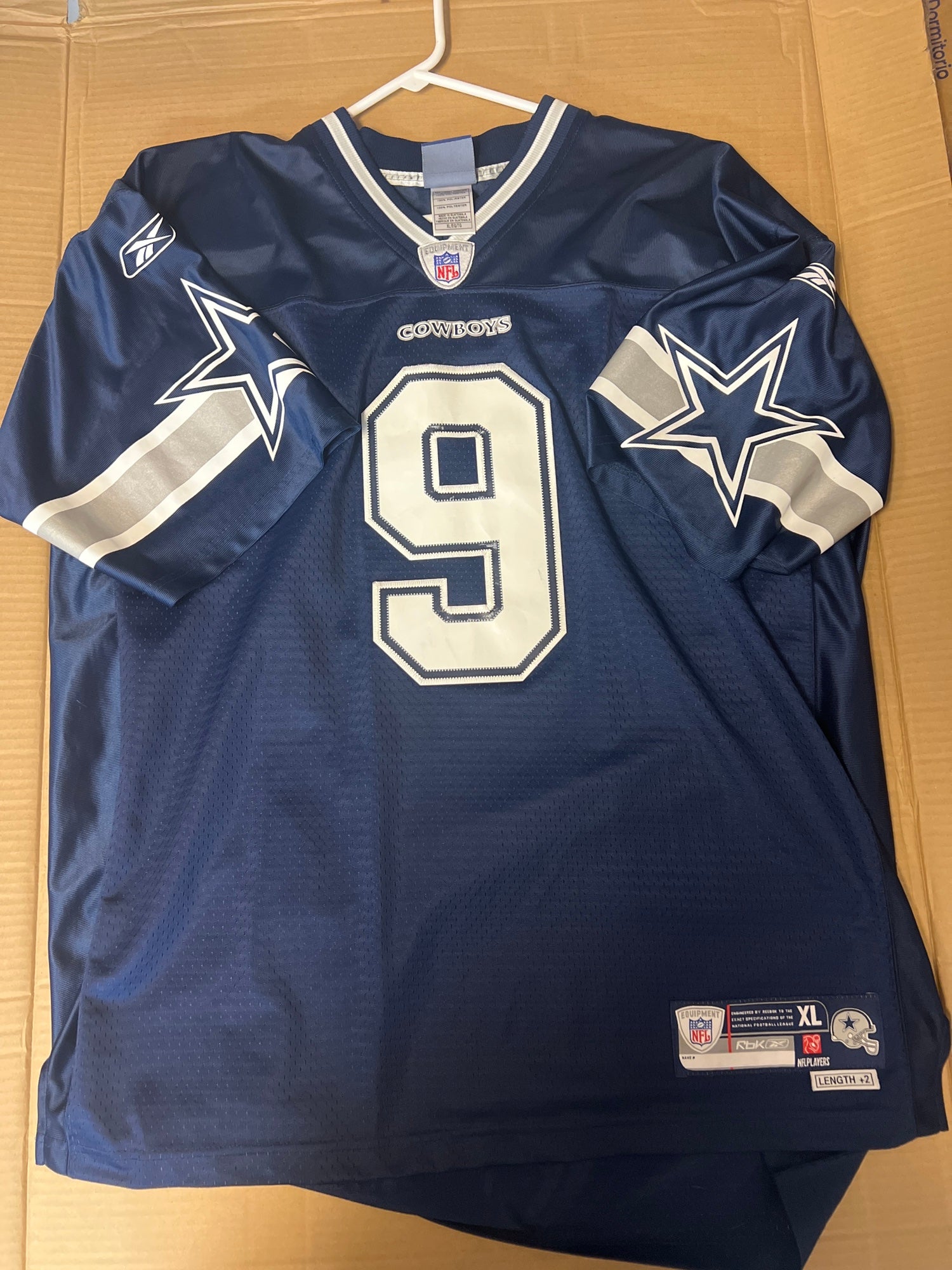 Dallas Cowboys Jersey Mens Small Blue Nike Beasley On Field NFL