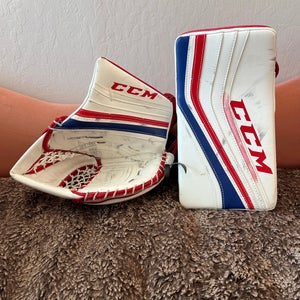 Used CCM Full Right Premier R1.9 Glove Set