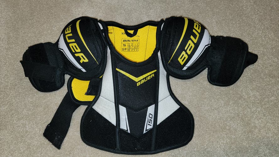 Youth Used Small Bauer Supreme 150 Shoulder Pads