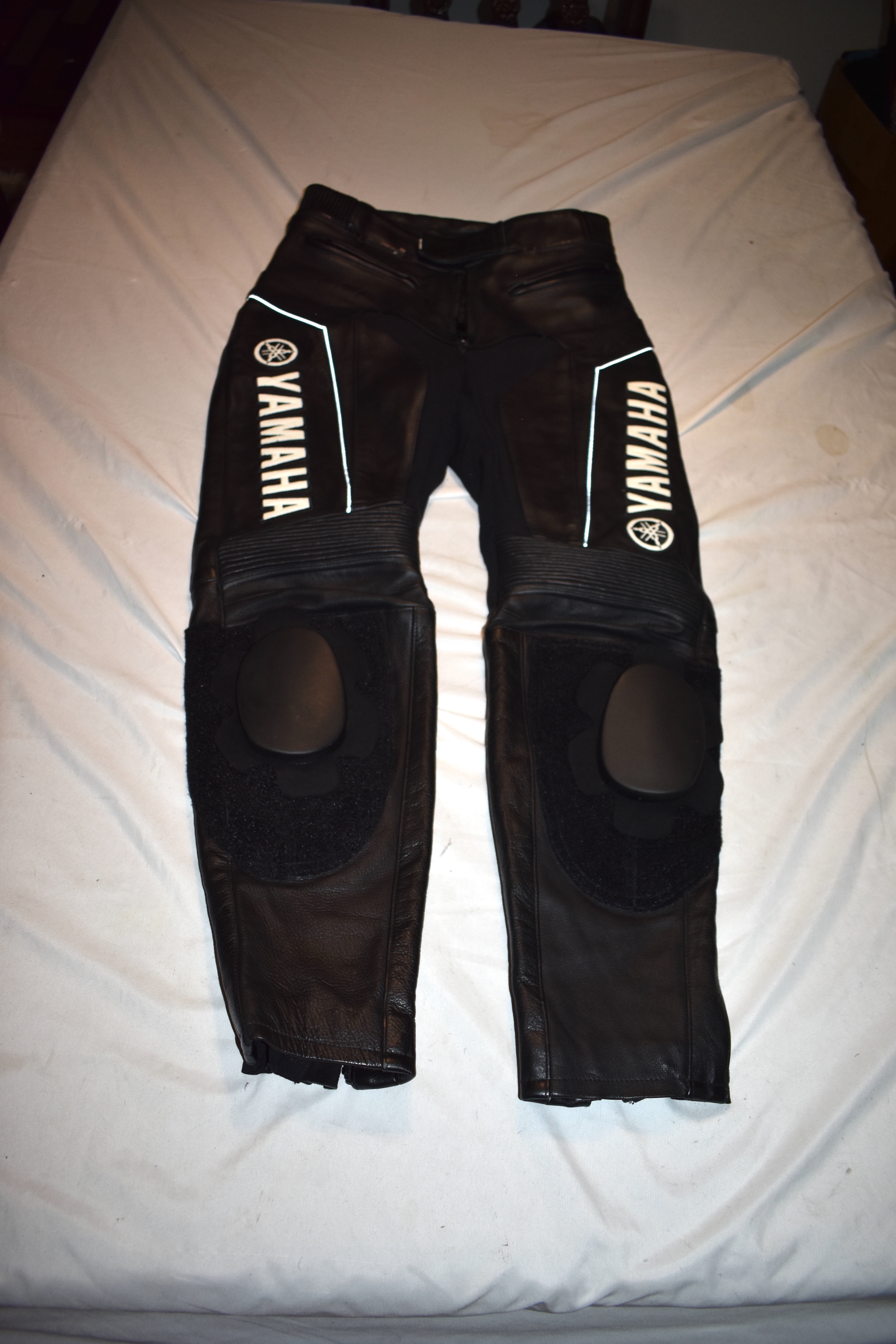 Yamaha Motor Performance by Hein Gericke Leather Sport Racing Pants, Size 32 - Like New!