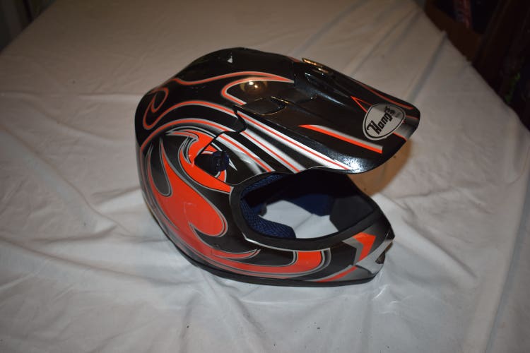 Red/Black Adult Motocross Helmet, XL