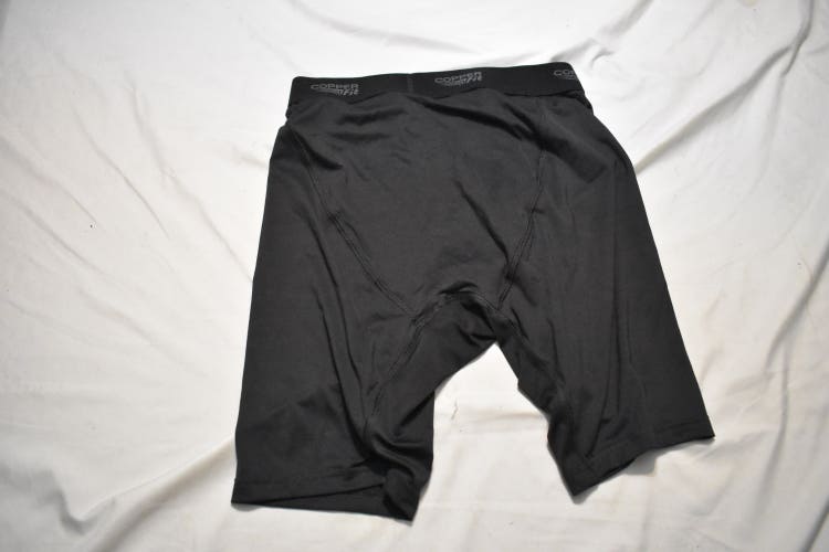 Copper Fit Adult Compression Shorts, Black, Medium