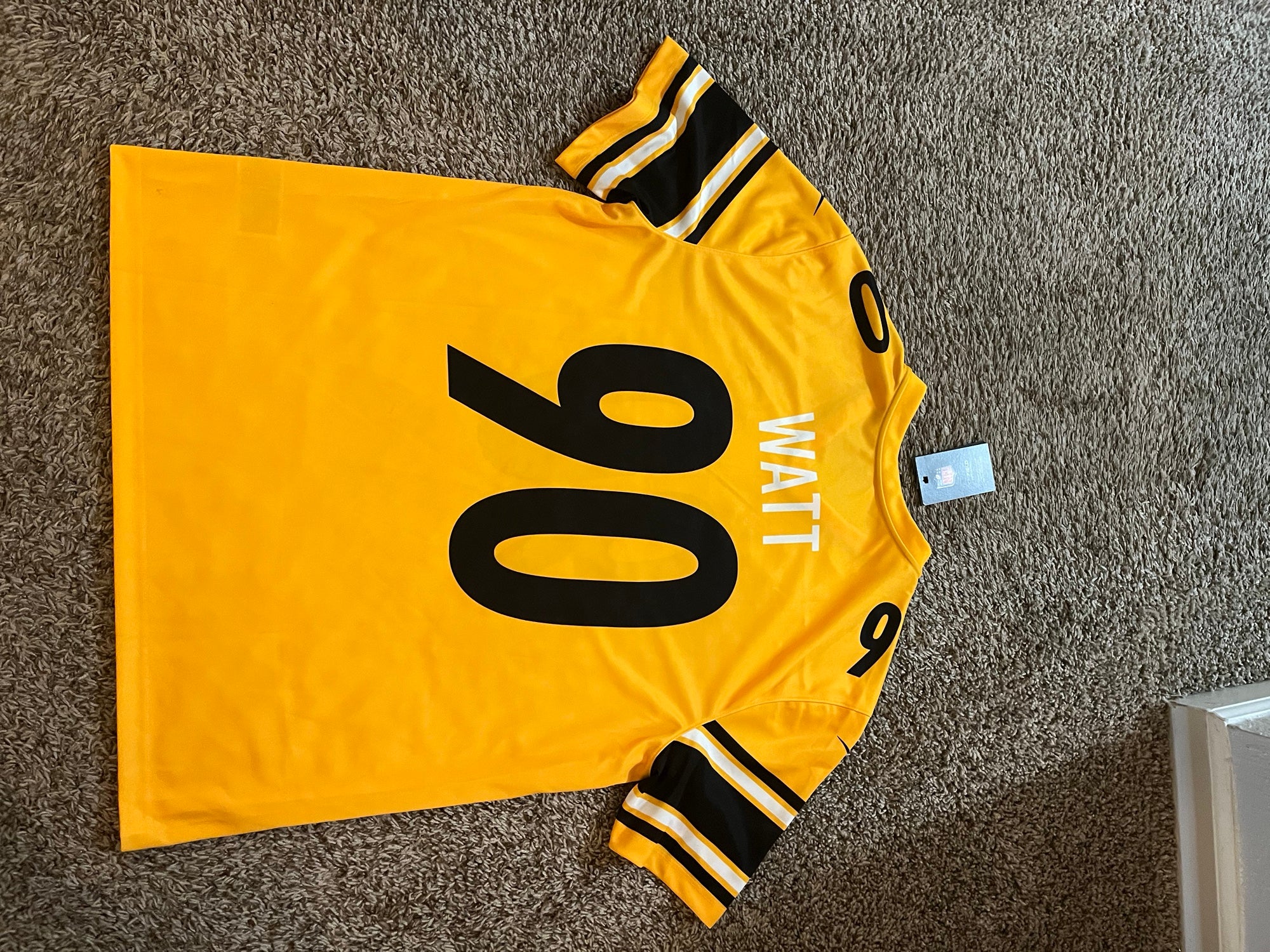 T.J. Watt Pittsburgh Steelers Nike Inverted Legend Jersey - Gold