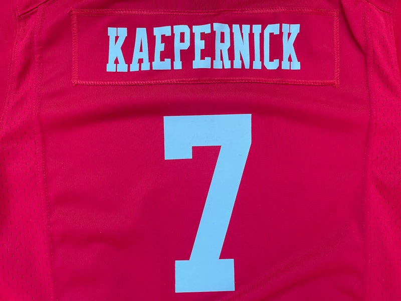 Colin Kaepernick #7 San Francisco 49ers NFL Nike Black Jersey