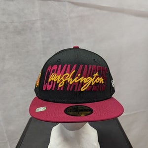 NWS Washington Commanders 2022 NFL Draft New Era 59fifty 7 1/4