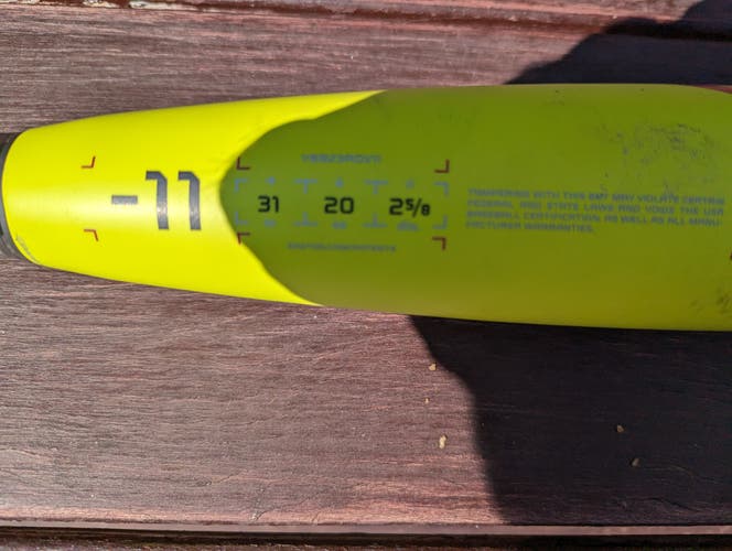 Used 2023 Easton Composite ADV 360 Bat (-11) 20 oz 31"