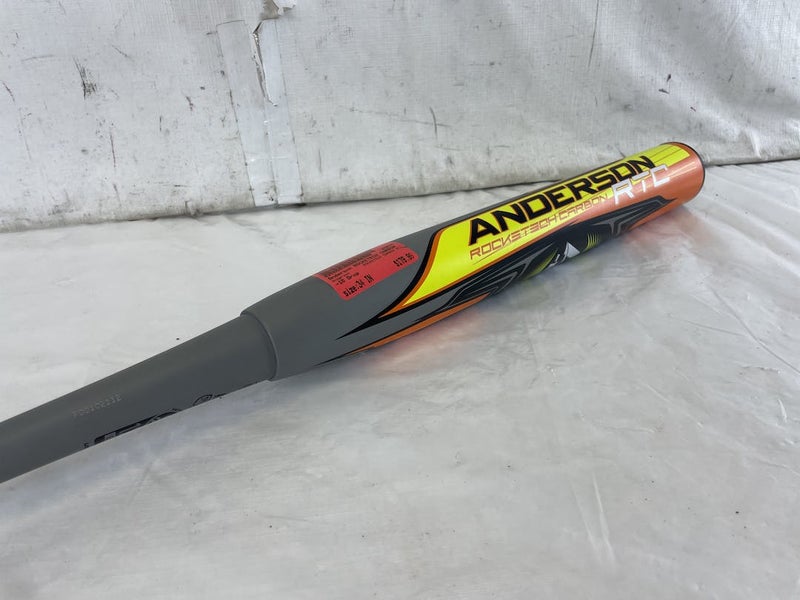 Used Anderson Rocketech Carbon Rtc 34" -10 Fastpitch Softball Bat 34 24 - Near New 017051