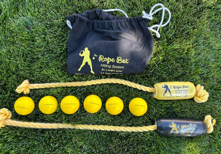 Rope Bat Hitting System