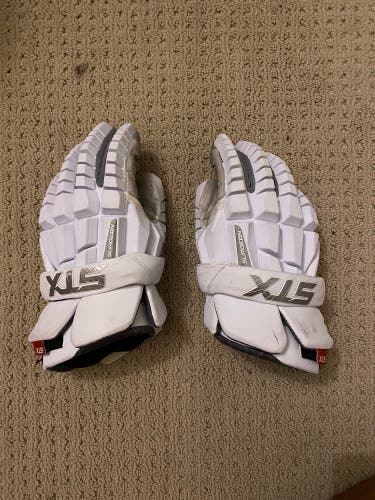 Like New STX 12" Surgeon RZR Lacrosse Gloves