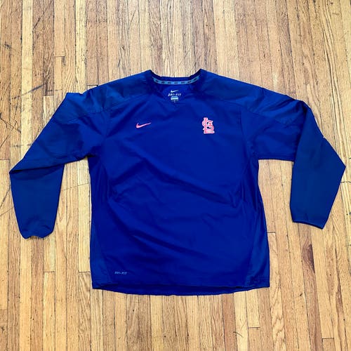 Nike Dri-Fit St. Louis Cardinals Pullover, Large