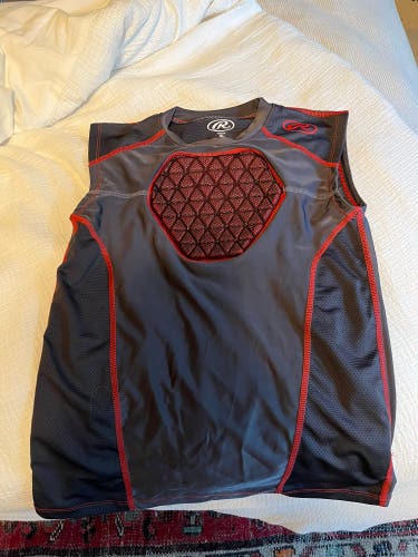 Rawlings chest/sternum guard shirt