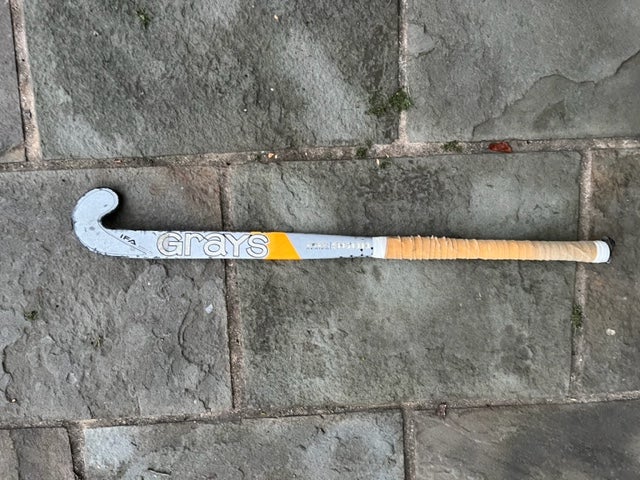 Field Hockey Stick Wood Cutout - Medium 5.7 x 8 1/4 Baltic Birch Plywood