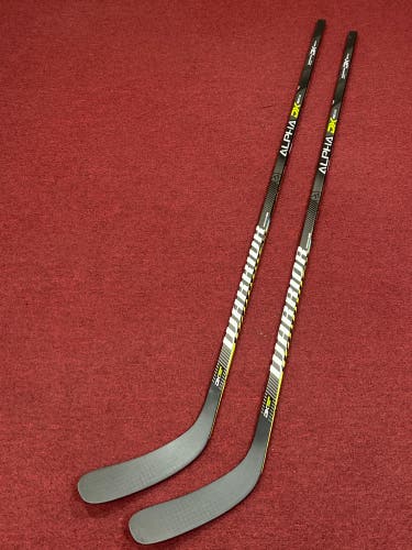 2 Pack Right Handed W88 100 Flex Pro Stock Alpha DX Pro Team Hockey Sticks Item#PSFL88100