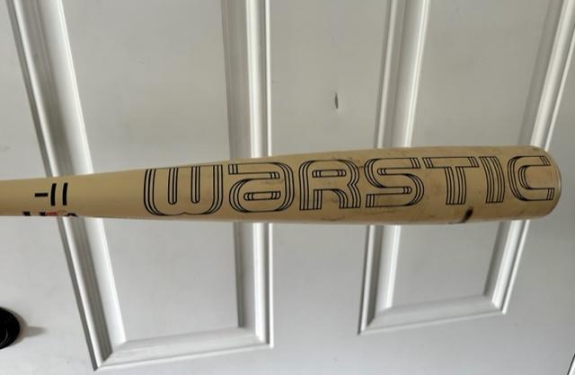 Used 2023 Warstic Alloy Bonesaber Bat (-11) 18 oz 29"
