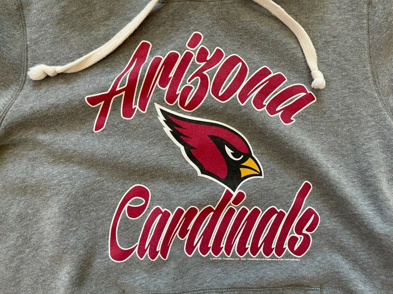Arizona Cardinals NFL FOOTBALL SUPER AWESOME Women's Cut Size XL Pullover  Hoodie