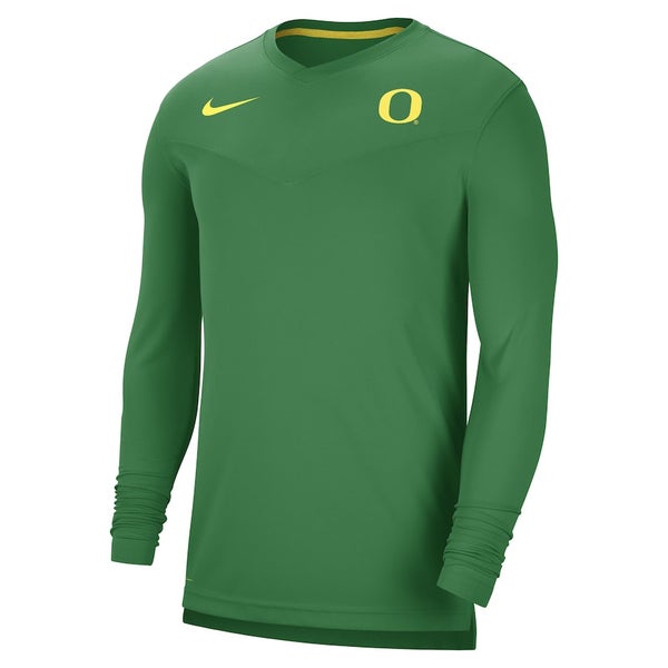 NWT nike Men's XL Oregon Ducks Dri-Fit Legend Long Sleeve Shirt T-shirt tee  FTBL