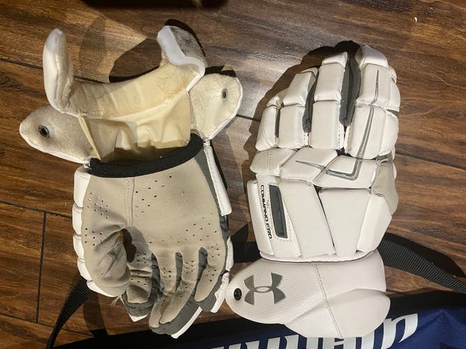 Used Player's Under Armour 12" Command pro 3 Lacrosse Gloves