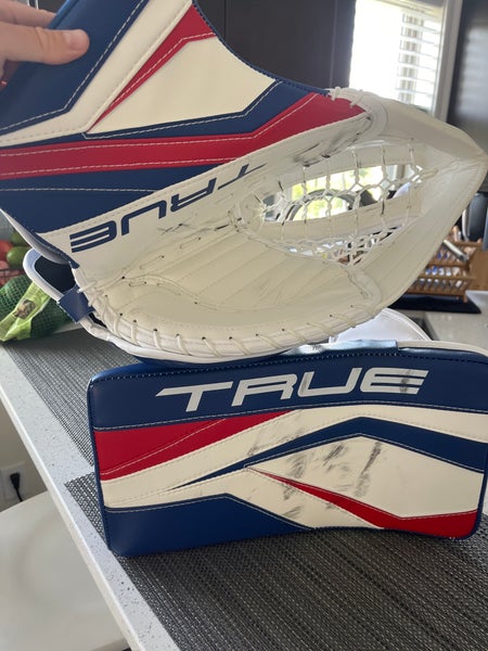 Barely Used True L12.2 Goalie Glove Set
