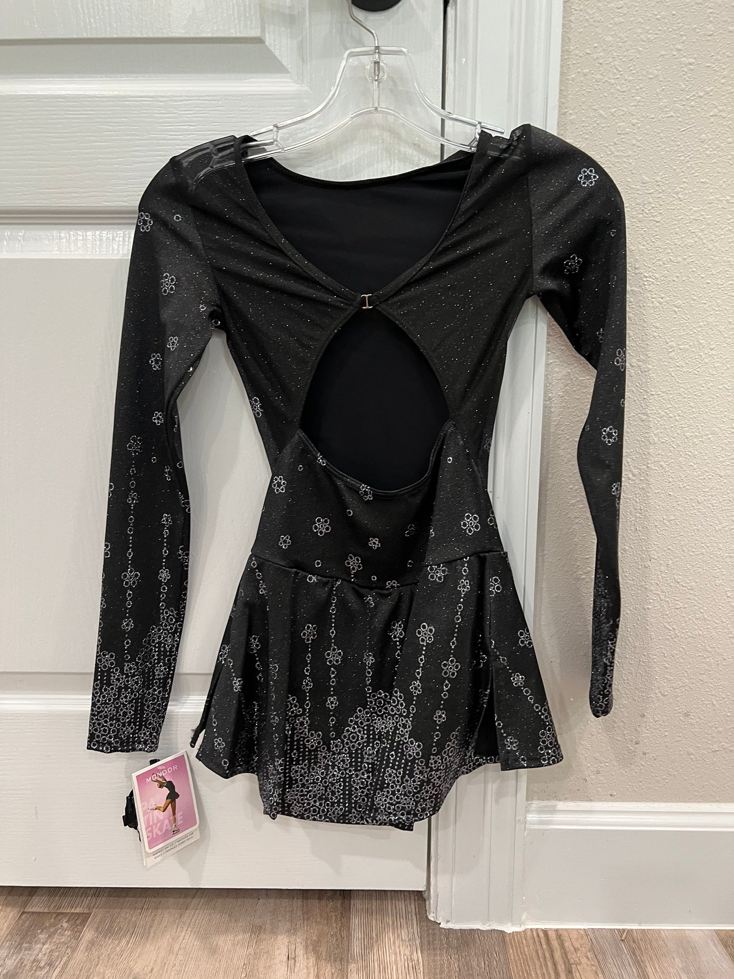chinese dress ladies Jerry's Ready to Ship Lace Lives On #545 Skating Dress - Black main image 1