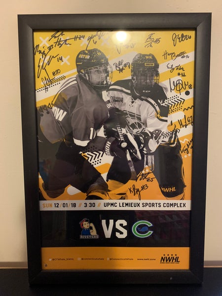 NWHL PHF Women’s Hockey SIGNED Poster