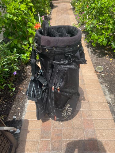 Callaway Golf Stand Bag with double shoulder strap , Club dividers