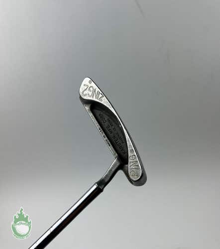 Used Right Handed Ping Karsten Zing 2 Putter 31" Steel Golf Club Scotty Grip