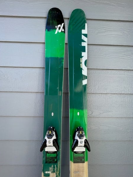 Used Volkl 100Eight Skis 181cm With Salomon STH 13 bindings