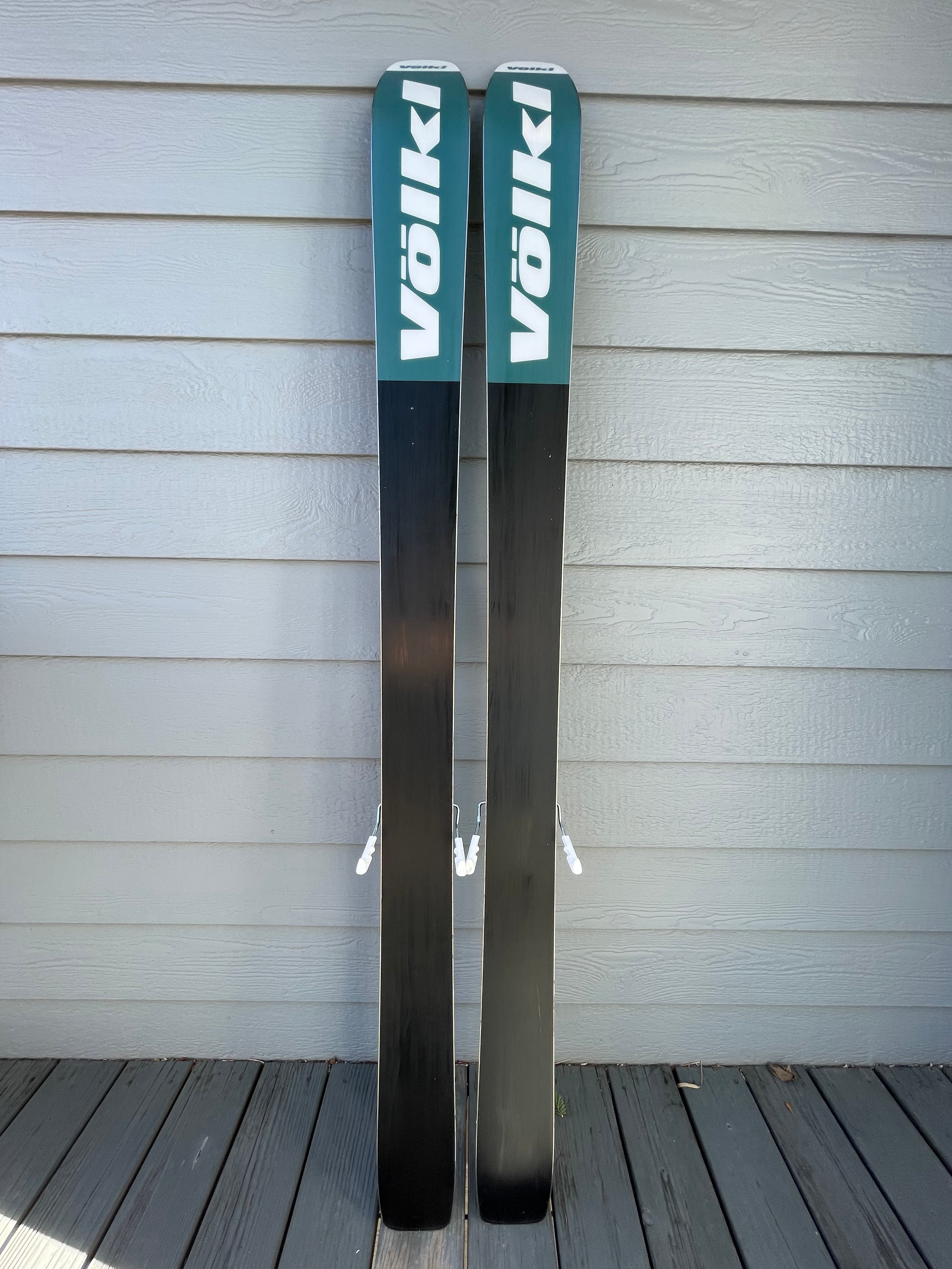 Used Volkl 100Eight Skis 181cm With Salomon STH 13 bindings