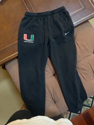 Team Issued Miami Lacrosse Team Issues Sweatpants