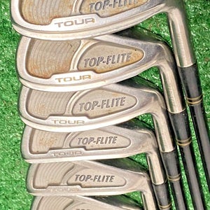 Top Flite Tour Iron Set 5-PW Men's RH Regular Graphite 5i 38.5 In. Factory Grips