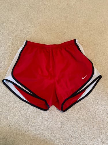 Women’s Nike Dri-Fit Red Shorts Medium
