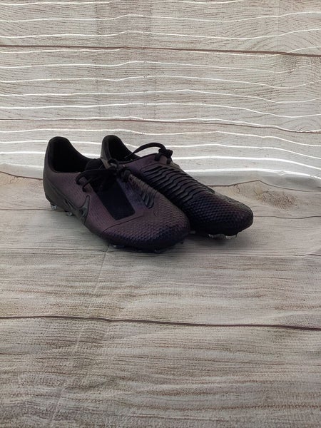 Nike Phantom Venom Elite FG Kinetic Black Soccer Cleats AO0401-010 6Y Womens 7.5