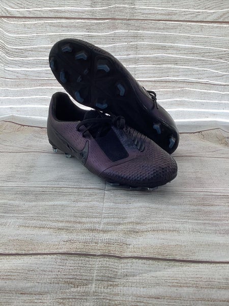 Nike Phantom Venom Elite FG Kinetic Black Soccer Cleats AO0401-010 6Y Womens 7.5